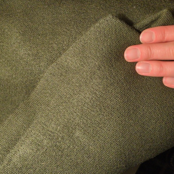 Modern Citizen Women's Olive Green Nara Wrap Sweater - Picture 8 of 8